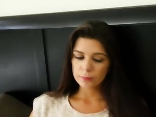 Big-boobed teenager luvs good-sized lollipop